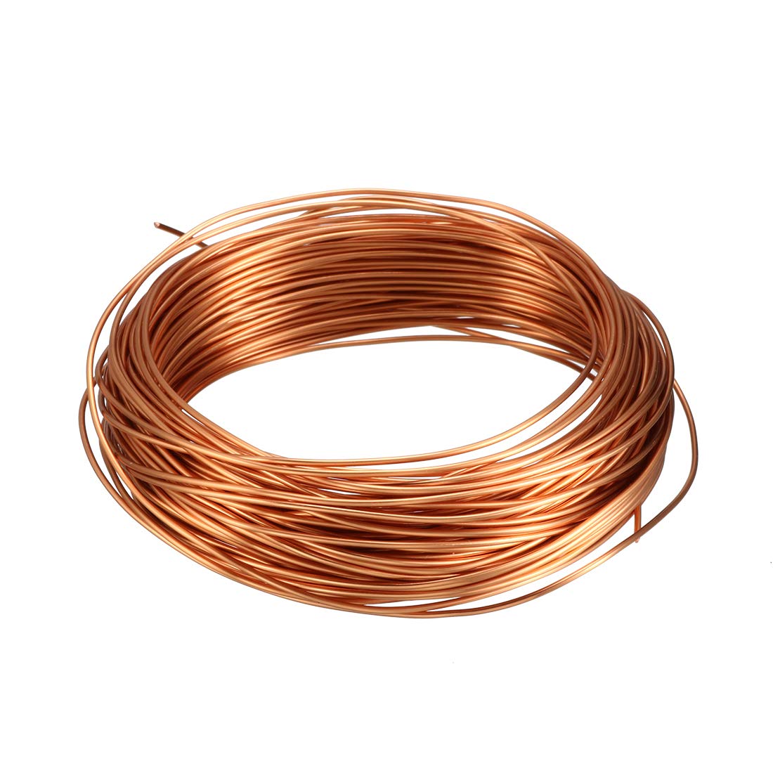 1.2mm Dia Magnet Wire Enameled Copper Wire Winding Coil 65.6ft Length Widely Used for Transformers Inductors