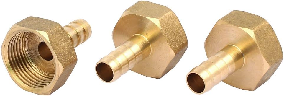 3/4BSP Female Thread 10mm Hose Barb Tube Fitting Coupler Connector Adapter 3pcs