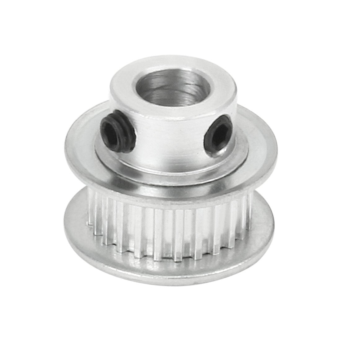 Aluminum MXL 25 Teeth 7mm Bore Timing Belt Idler Pulley Flange Synchronous Wheel for 6mm Belt 3D Printer CNC