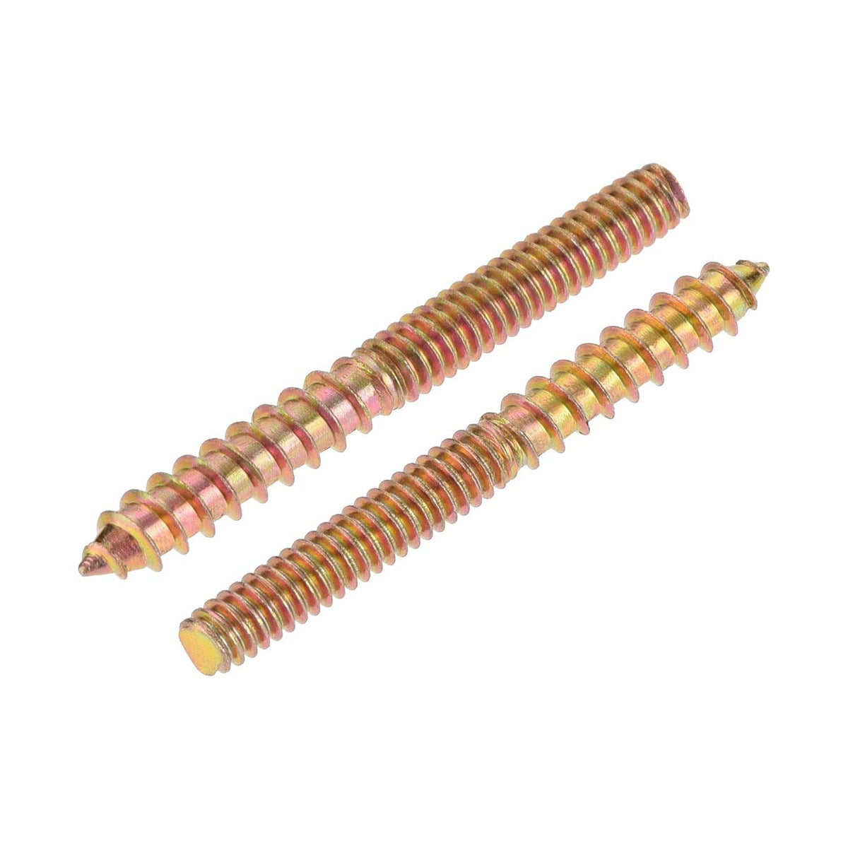 5/32-32 x 1-1/2" Hanger Bolts Double Head Dowel Screw for Wood Furniture 50pcs