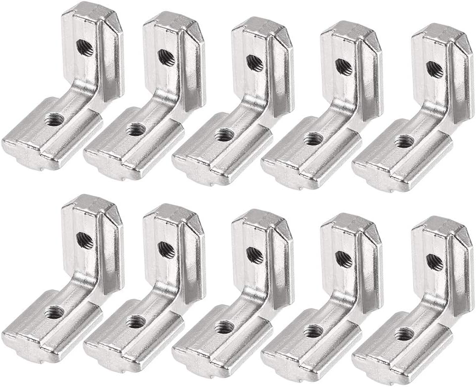 Interior Joint Bracket, Inside Corner Connector 4040 Series for Aluminum Extrusion Profile, 10 Pcs