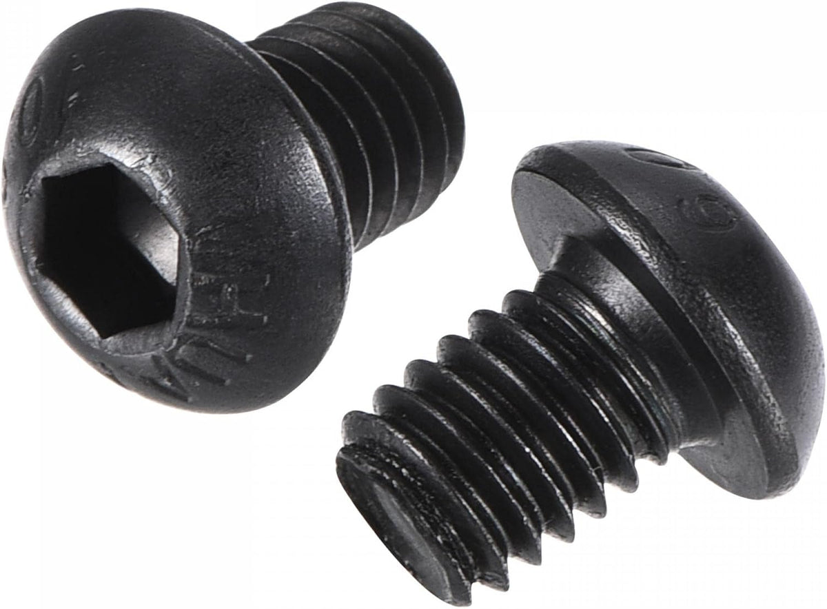 M6x8mm Hex Socket Button Head Cap Bolts Screws Alloy Steel 100pcs