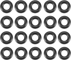 Nitrile Rubber O-Rings, 10.3mm OD 5mm ID 2.65mm Width, Metric Sealing Gasket, Pack of 20