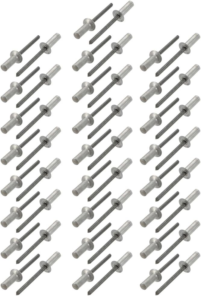 5mmx15mm Aluminum Countersunk Head Closed End Blind Rivets Fastener 50pcs