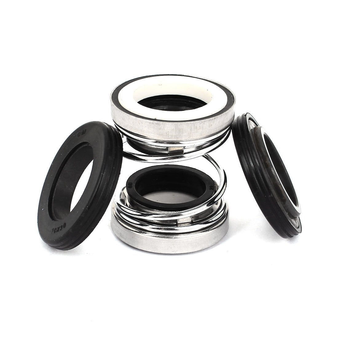 Water Pump 20mm Inner Dia Ceramic Ring Sealing Shaft Mechanical Seal (2 Sealing Ring)