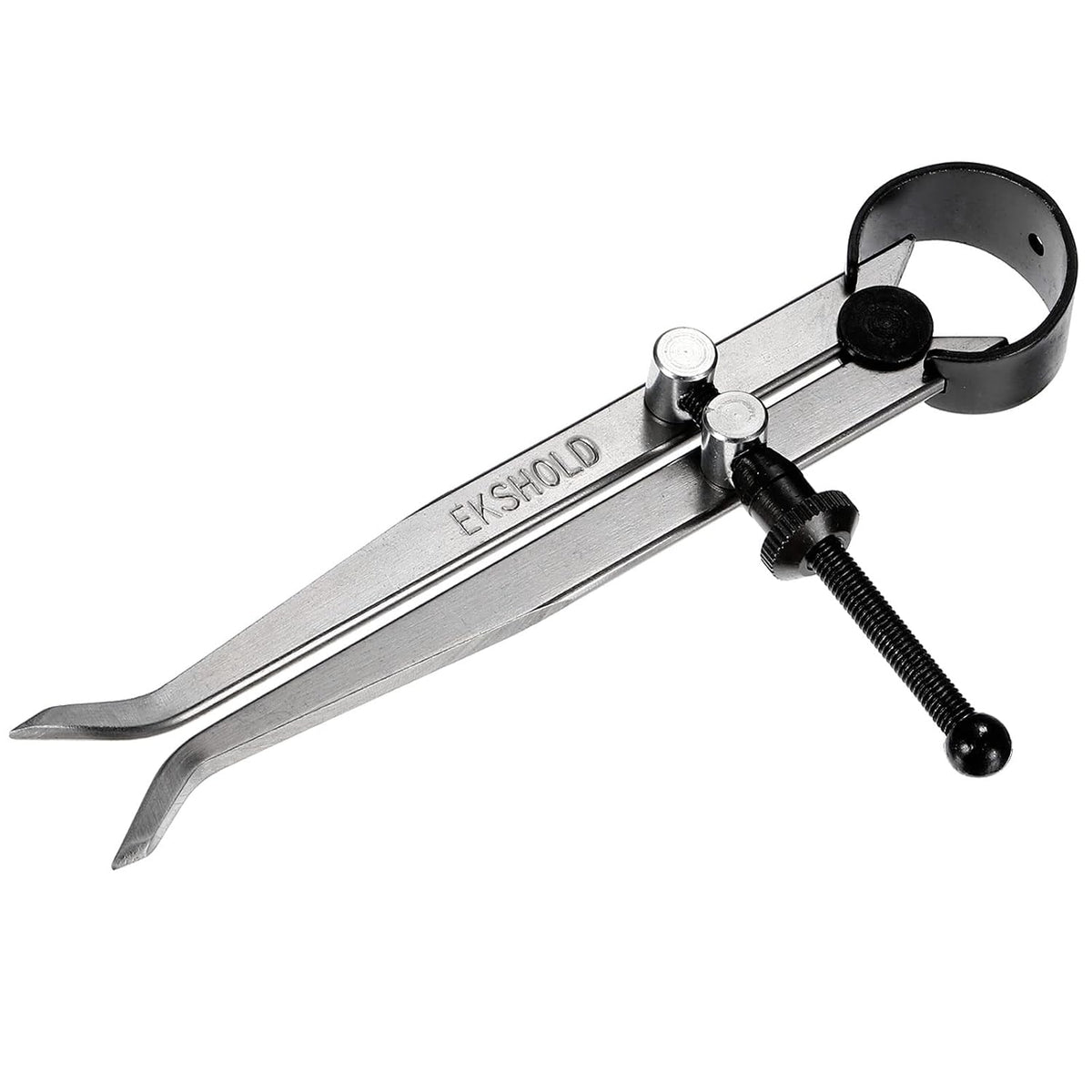 Spring Inside Caliper 6 Inch Stainless Steel Adjustable Spring Caliper Straight-Leg for Wood Turning Lathe Projects