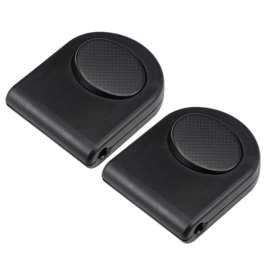 Inline Foot Pedal Push Lamp Switch, Step-on-button Lighting Foot Control ON/Off Foot Switch Black 2 Pcs