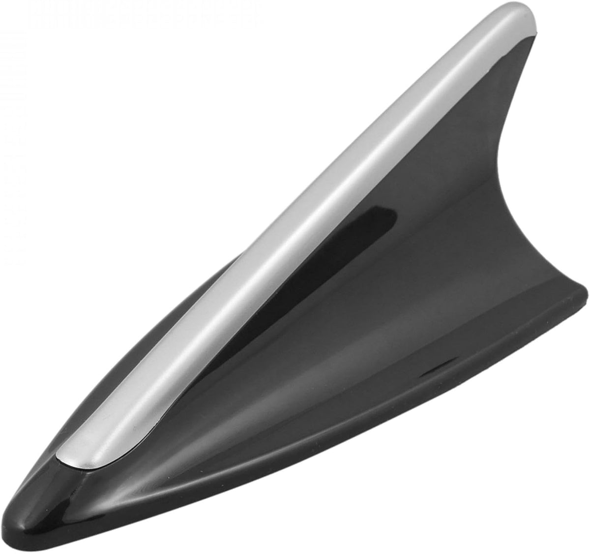 Black Silver Tone Plastic Anti Static Auto Car Decor Earth Antenna