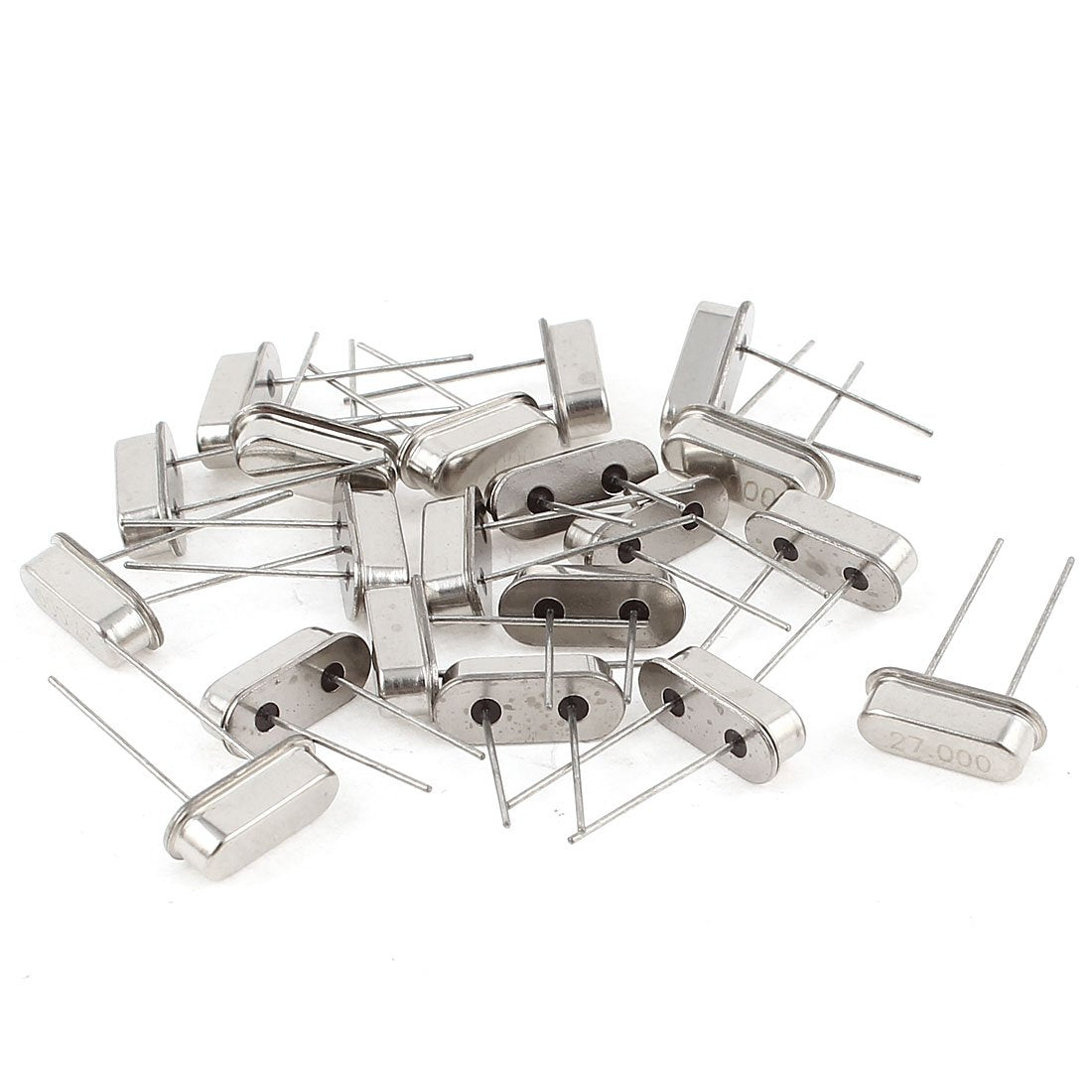20 Pieces Low Profile 27MHZ Passive Quartz Crystal Oscillators HC-49S