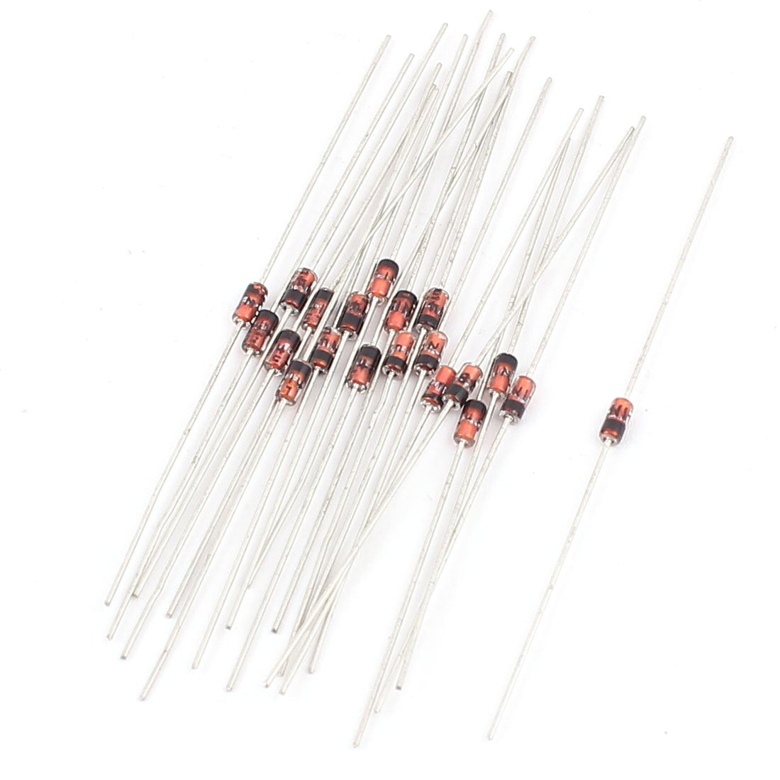 20 Pcs 1N4148 DO-35 Glass Sealed Small Signal Switch Diodes 75V 150mA