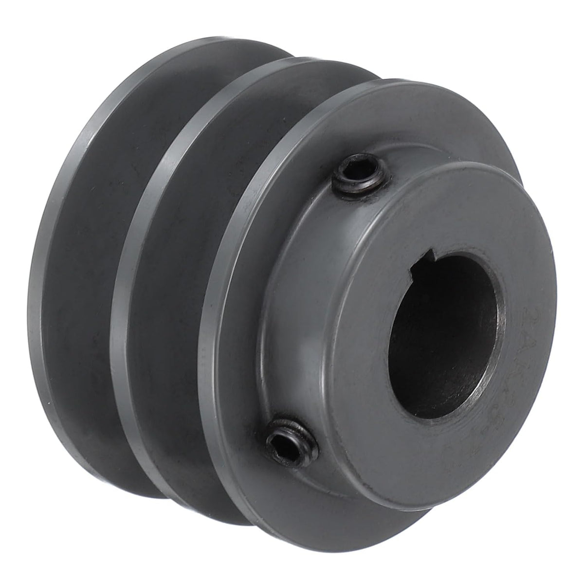 2AK25-7/8 V-Belt Sheave 7/8"Bore x 2.55"OD Double Groove Web Sheave Bored-to-Size Sheave, Cast Iron, Belt Section for 4L or A Belt