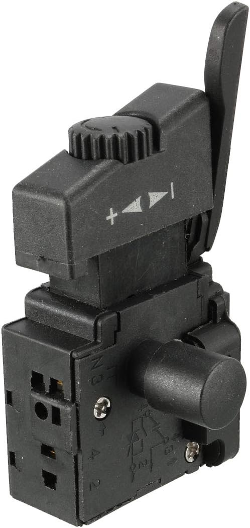 RG5 SPST Lock on Power Tool Trigger Button Switch Black