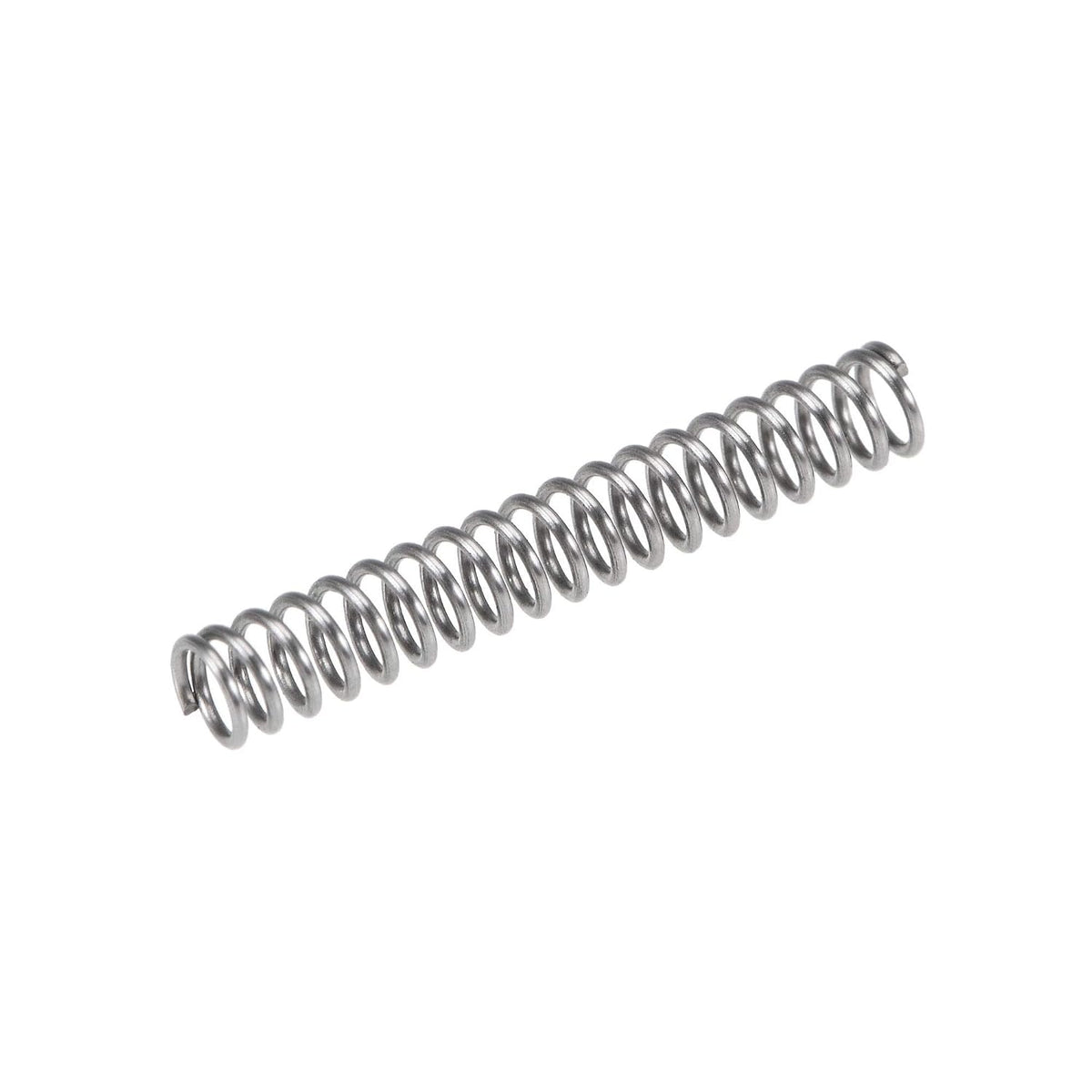 Compressed Spring,0.12 inch OD, 0.02 inch Wire Size, 0.47 inch Compressed Length, 0.78 inch Free Length,7.1N Load Capacity,Gray,30pcs
