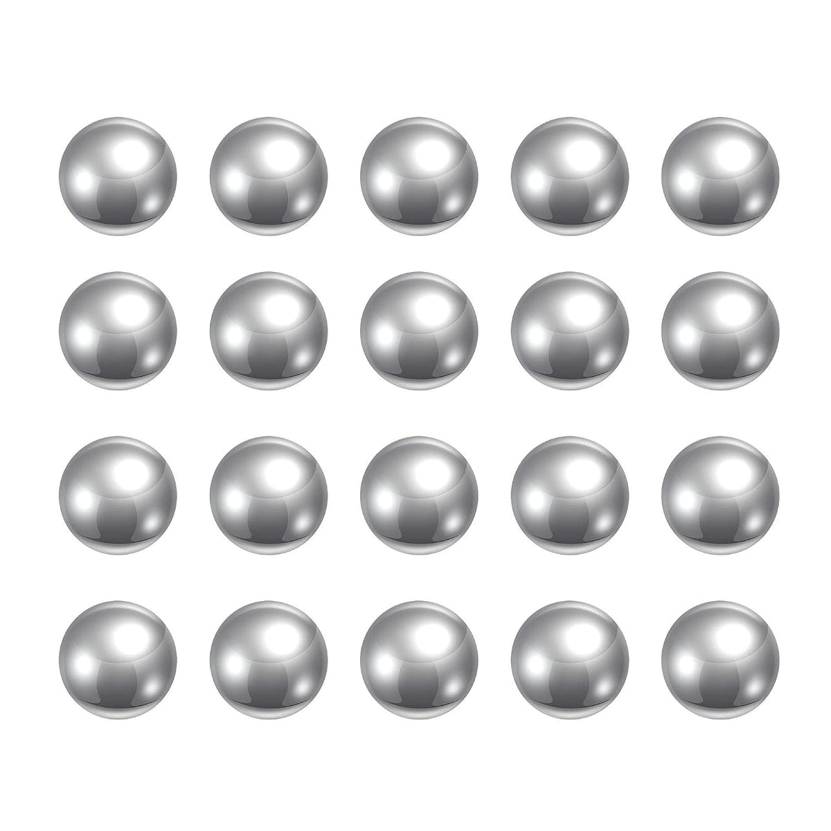 20pcs 6.5mm Chrome Steel Bearing Balls G3 Precision