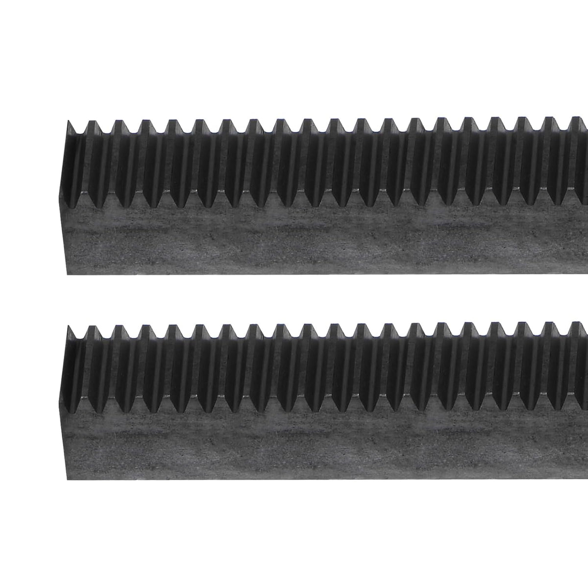Steel Gear Rack, 2 Pcs 1.5Mod 500mm x 20mm x 20mm Total 3.3 ft Heavy Duty Straight Linear Spur Rack for Machines Automotive