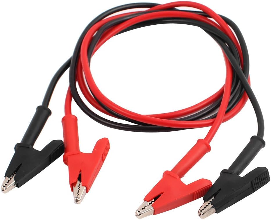2 Pcs Double Headed Electrical Clip Wire Test Silicone