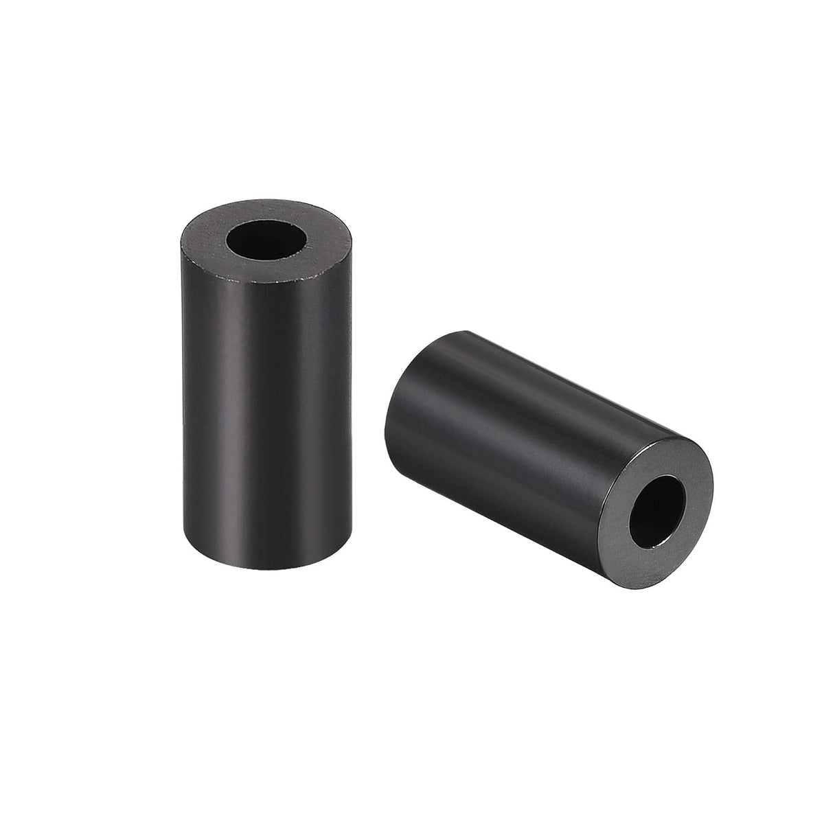 Nylon Round Spacer Washer 3.2mm ID 7mm OD 11mm Height for M3 Screws Black 300Pcs
