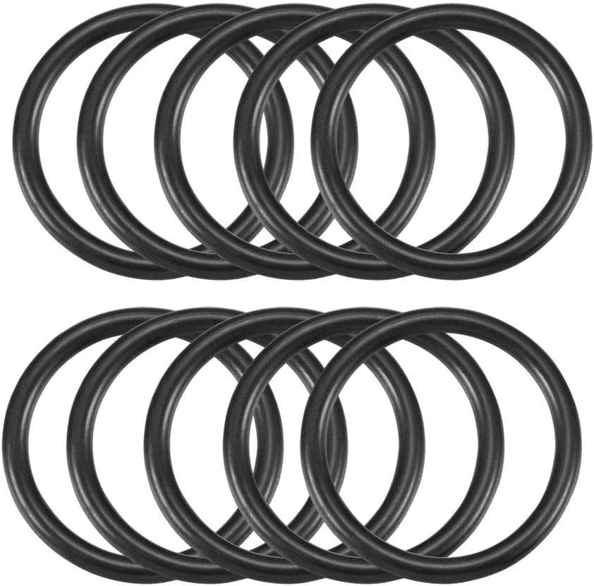 Nitrile Rubber O-Rings, 31mm OD 25mm ID 3mm Width, Metric Sealing Gasket, Pack of 10