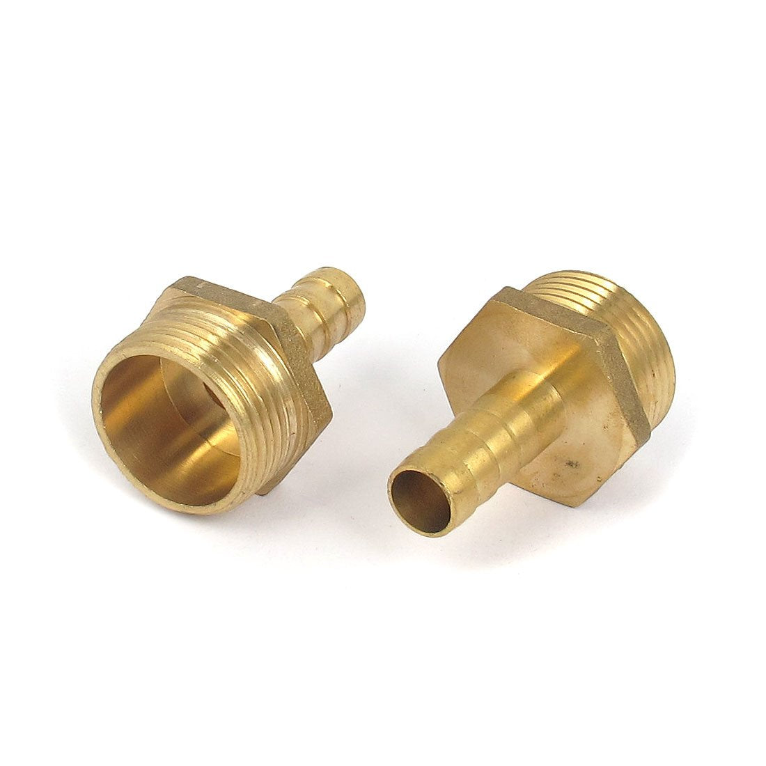 3/4BSP Male Thread to 10mm Hose Barb Straight Adapter Coupler 2PCS