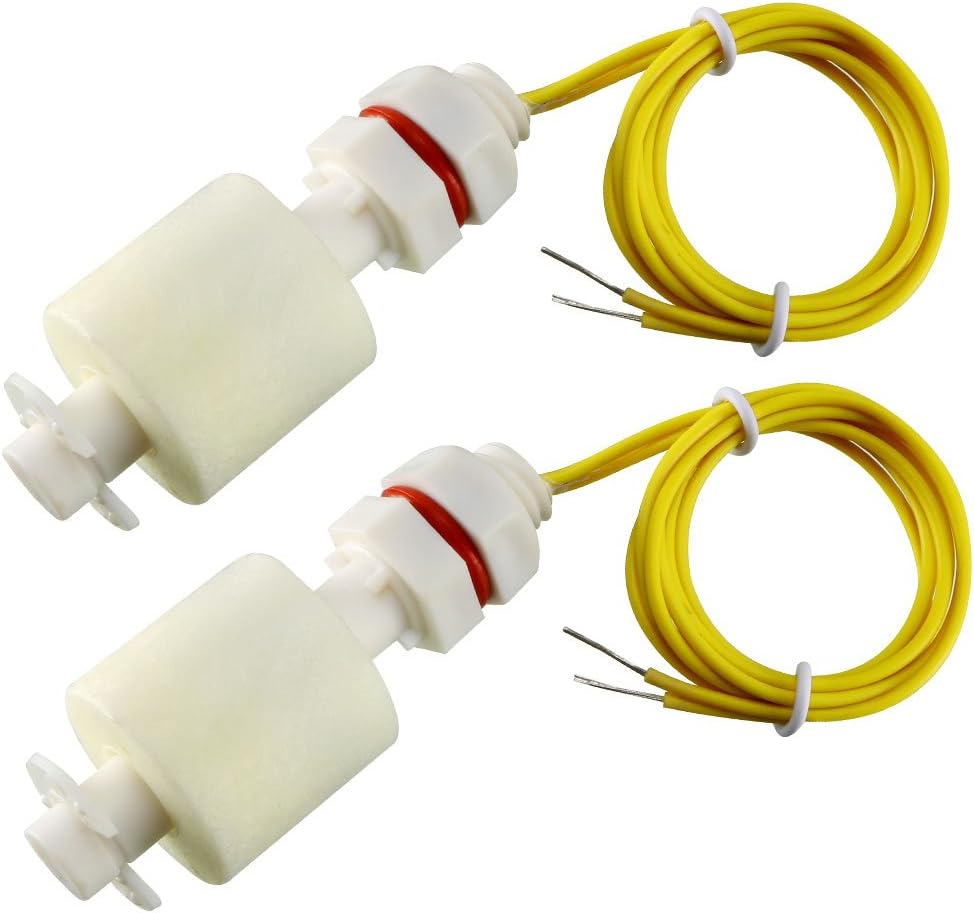 2 Pieces Water Level Sensor Float Switch ZP4510 for Aquarium Pump Control
