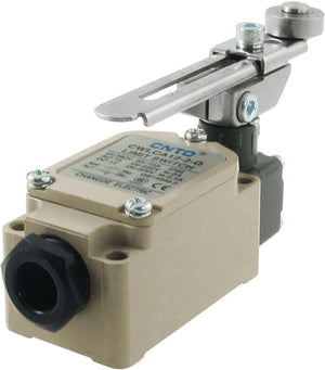 Momentary Rotary Adjustable Roller Lever Arm Limit Switch AC 250V 6A DC 220V 0.3A for CNC Mill 3D Printer Door Switch
