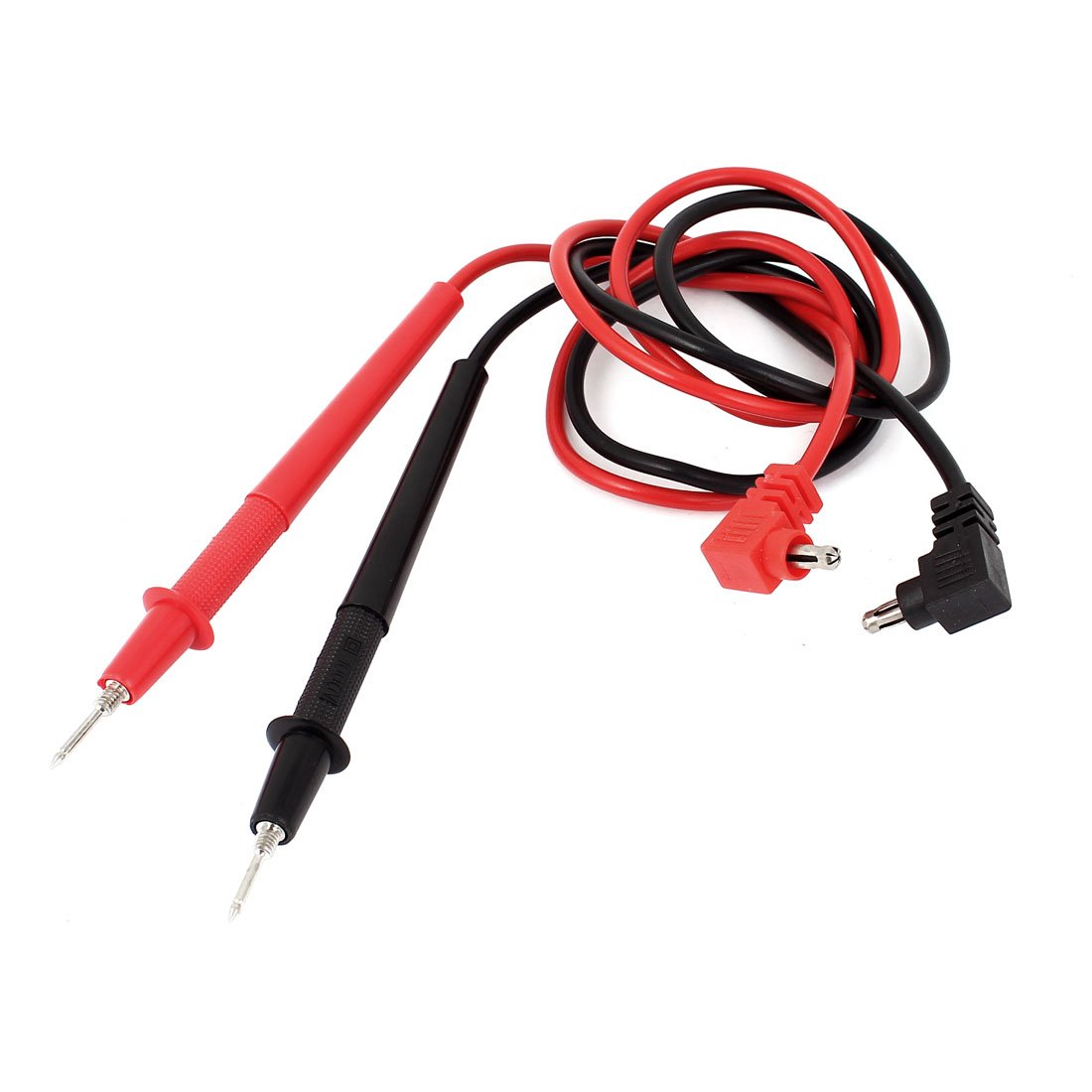 2pcs 4mm Banana Multimeter Test Lead Probe Tester Wire Cable Red Black 83cm