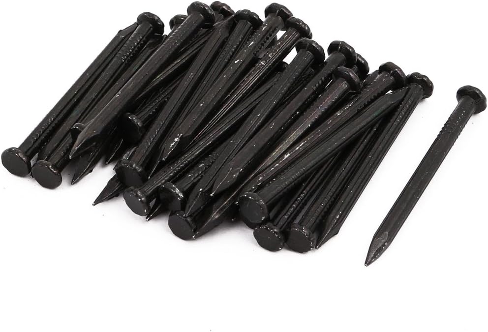Hardware Nails 3mm Shaft Dia 40mm Long Fiber Concrete Cement Wall Pointed Tip Nails 30pcs
