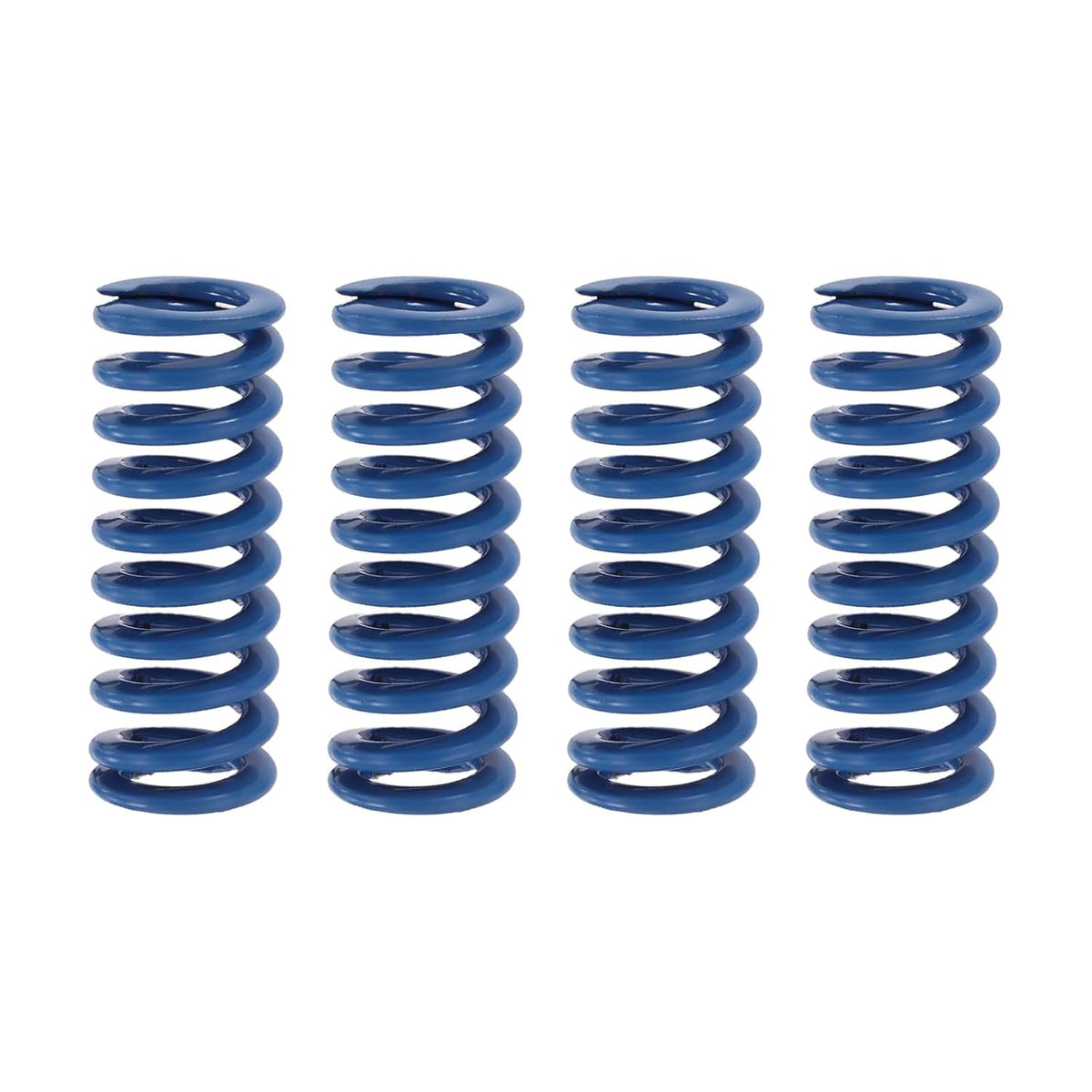 4 Pcs Blue Compression Springs, 1/2" OD, 1-1/4" Length, Light Load 3D Printer Compression Mould Die Springs for Mechanical Equipment Printer Accessories (0.052"x0.092" Coil Wire)