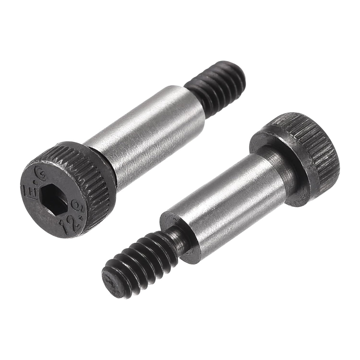 Alloy Steel Hexagon Socket Head Shoulder Screws Bolts, 1/2" Shoulder Length, 1/4" Shoulder Dia, #10-24 Thread, 6pcs