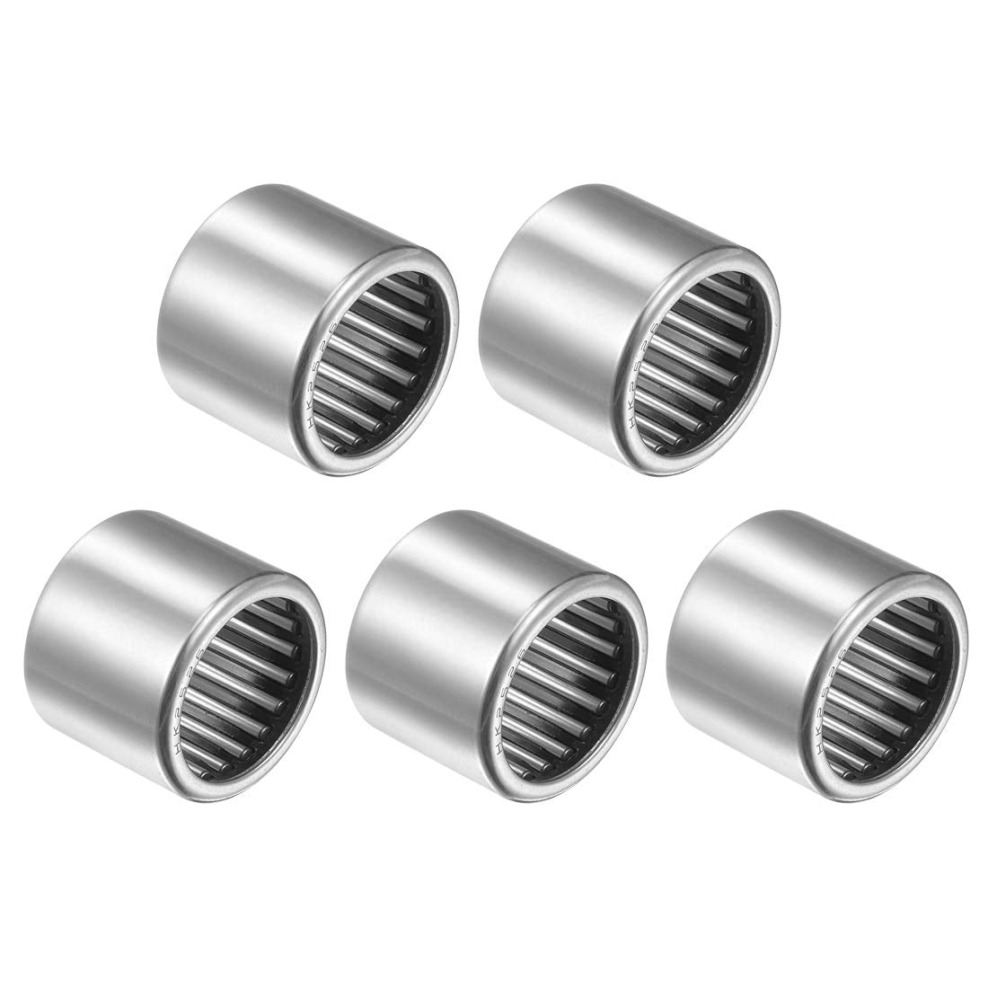HK2526 Drawn Cup Needle Roller Bearings, Open End, 25mm Bore, 32mm OD, 26mm Width 42000N Static Load 22500N Dynamic Load 9000rpm Limiting Speed 5pcs