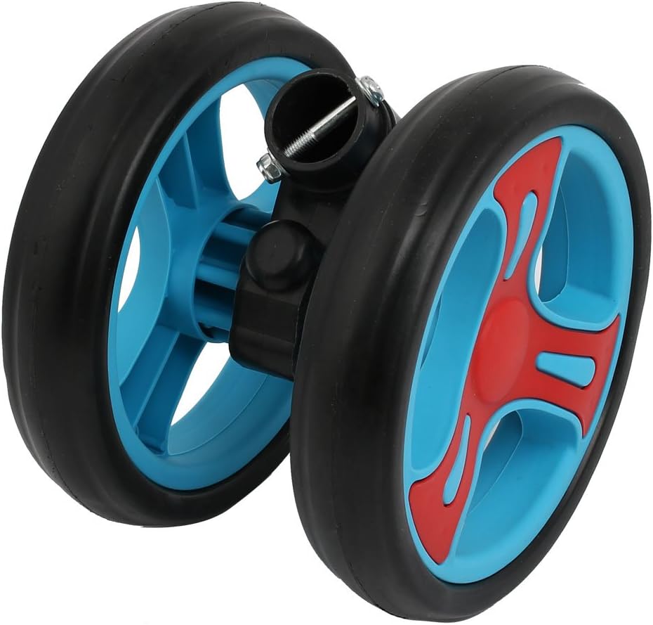 150mm Diameter Plastic Double Wheel Swivel Pulley Roller for 25mm Tube