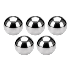 5Pcs 15mm Bearing Balls, 316L Stainless Steel G200 Precision Balls for Bearings Bicycles Casters Automotive Part and DIY (Mirror Polished)