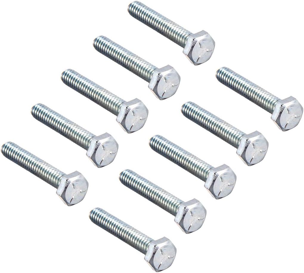 Hex Head Screw Bolts Carbon Steel 1/4"-20x1-1/2" Fastener Grade 5 UNC 10pcs