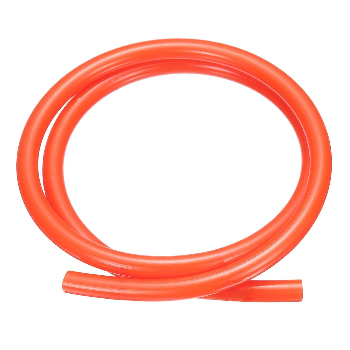 PU Transmission Round Belt 12mm, 3.3ft (1 Meter), Polyurethane Belt for Conveyor Dryer Mechanical Drive Transmission (Smooth Surface, Orange)