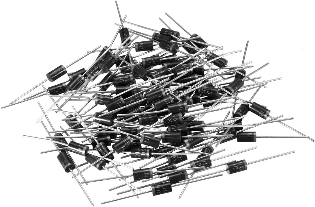 1N5404 Rectifier Diode 3A 400V Electronic Silicon Diodes 100pcs