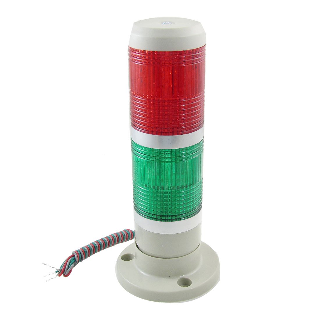 24V DC Industrial Red Green LED Signal Tower Lamp Warning Stack Light