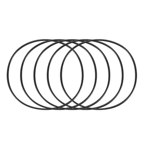 Nitrile Rubber O-Rings, 140mm OD 133mm ID 3.5mm Width, Metric Sealing Gasket, Pack of 5