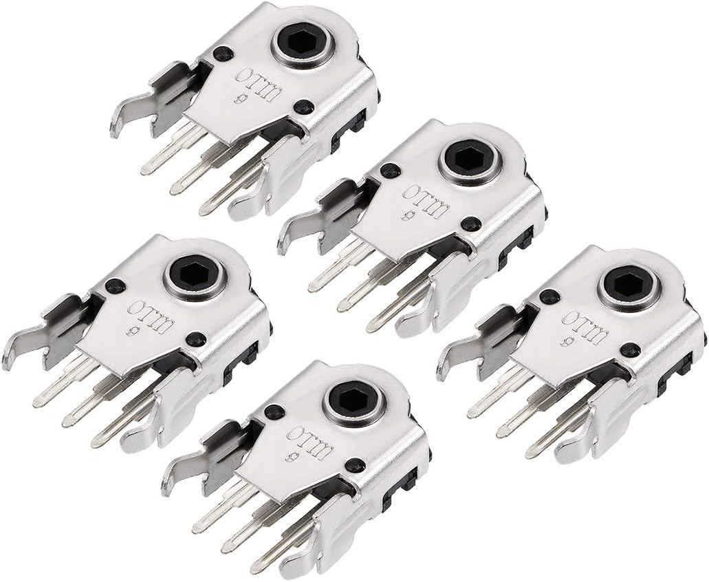 5 Pcs 9mm Encoder Switch Mouse Encoder Scroll Wheel Repair Part Switch