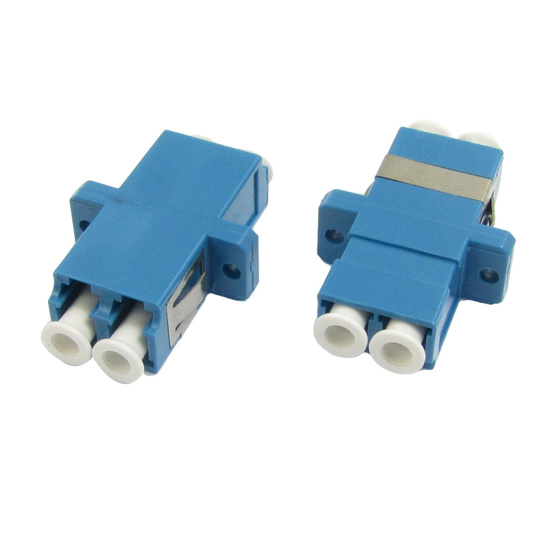 a12092800ux0505 Duplex Flange Fiber Optic Connector Adapter (Pack of 2)