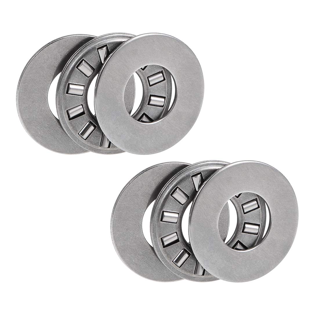 NTA512 Thrust Needle Roller Bearings with Washers 5/16" Bore 3/4" OD 5/64" Width 2pcs