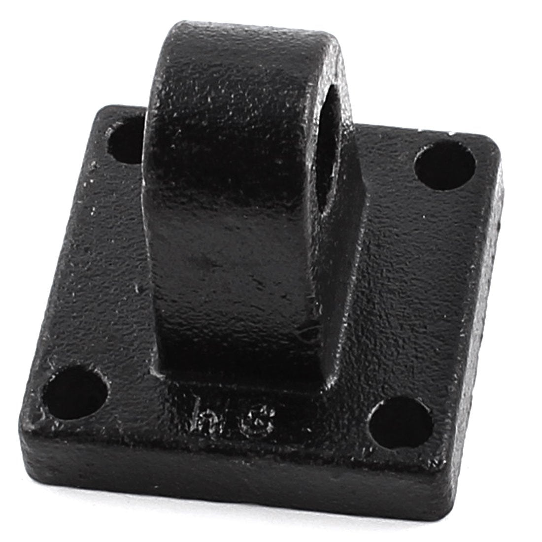 Metal Pneumatic Cylinder Rod Pivot Clevis Mounting Bracket 4 Bolt Holes Foot Flange Accessories for SC-CA Air Cylinder, 50 x 50 mm Base, Metal