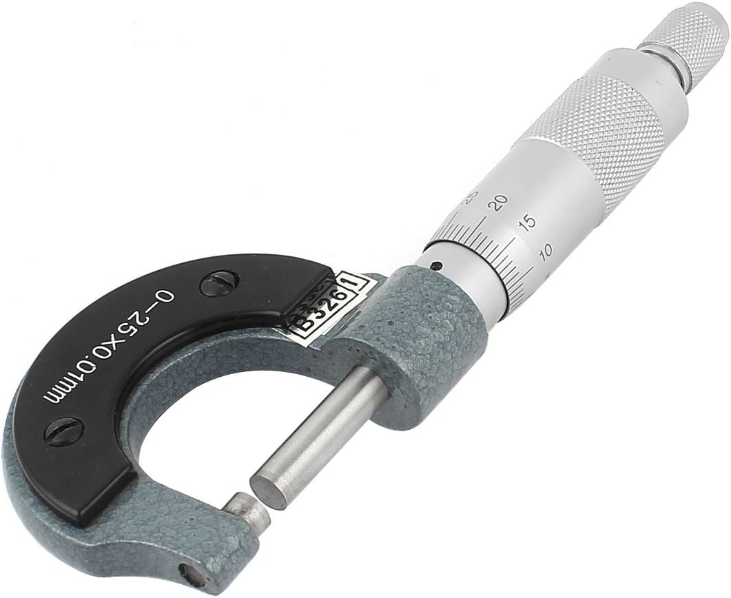 0-25mm 0.01mm Gauge Outside Metric Micrometer Mechanist Tool