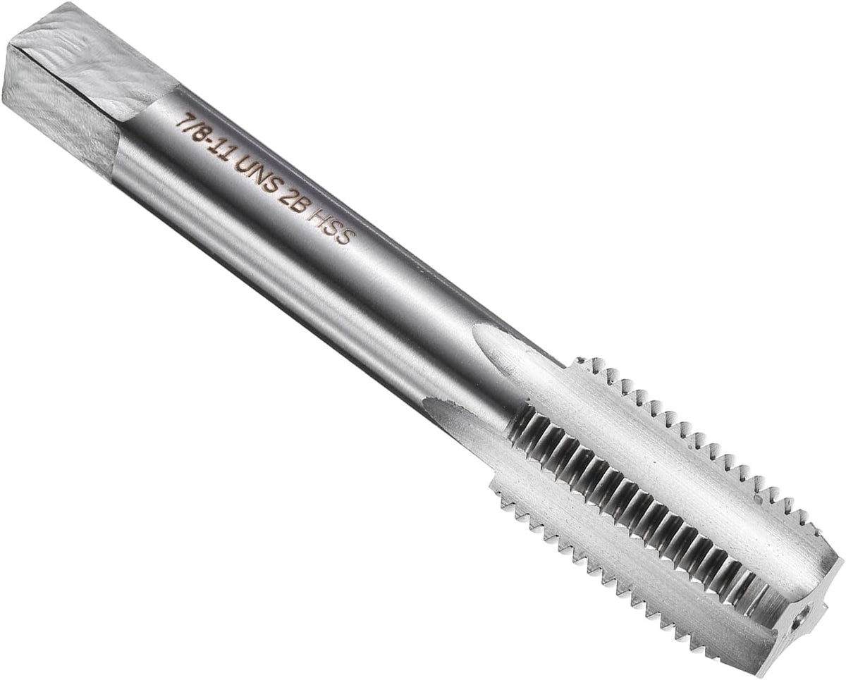 Hand Bottom Tap 11/16-11 UNC 2B Thread Bottoming Style Threading Taps High Speed Steel HSS6542 Straight Flutes Screw Tapping Tool