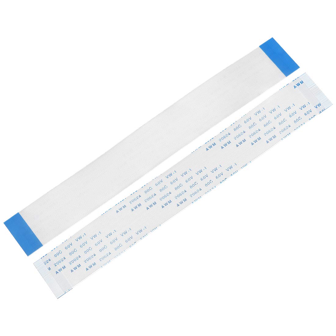 Flexible Flat Cable, 40 Pins 0.5mm Pitch 150mm FPC FFC Flexible Ribbon Cable for LCD TV DVD Player Laptop 5Pcs (A Type)