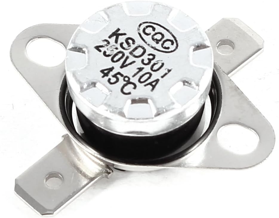 KSD301 AC 250V 10A 45C Celsius NC Temperature Control Switch Thermostat