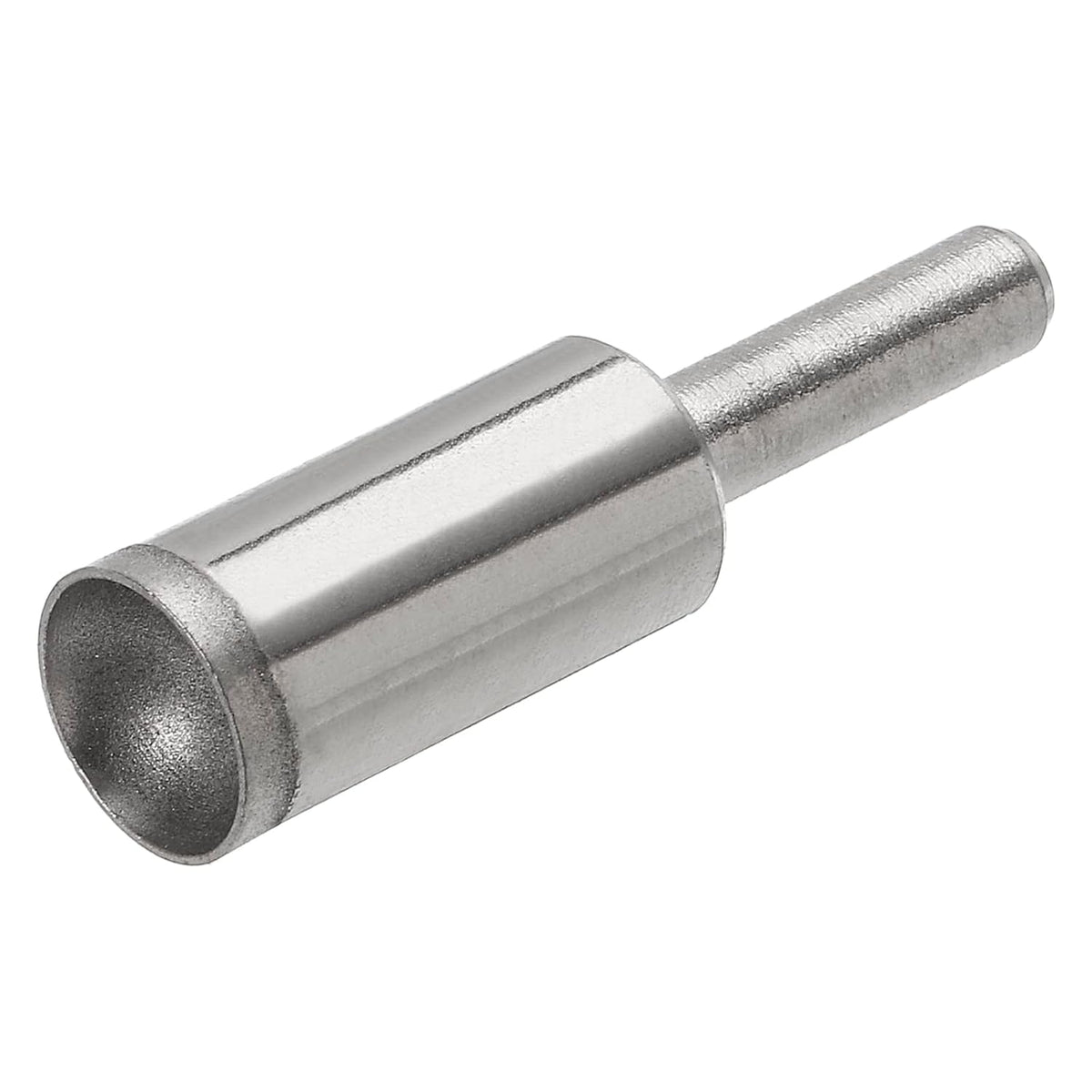 Diamond Grinding Mounted Point, 13mm 600 Fine Grits Spherical Concave Head Bead Coarse Grinding Bit for Jade Amber Stone Beeswax Glass