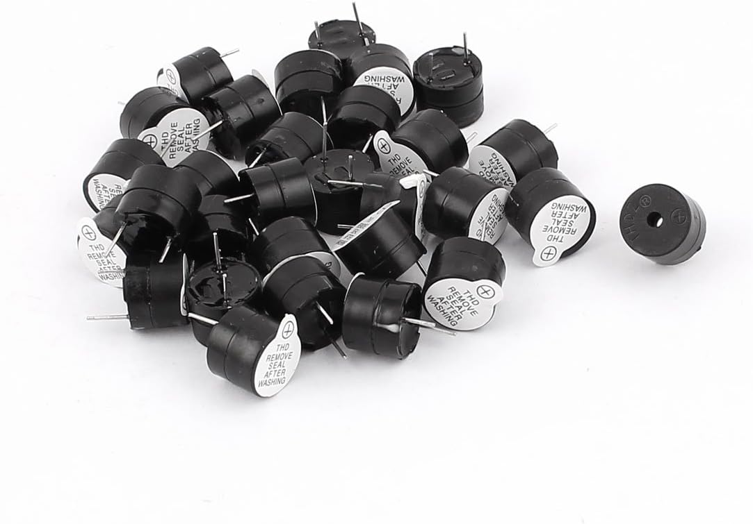 DC 12V Electronic Electromagnetic Continuous Sound Buzzer 30Pcs