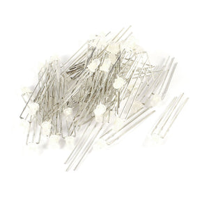 2-2.4V 3mm Common Anode 3 Pin Red Green Light Emitting led Bulb 50 Pcs