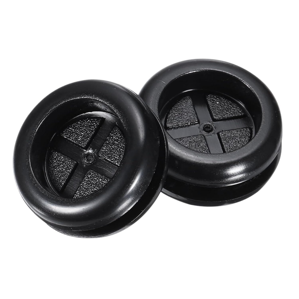 Rubber Grommet Round Double-Sided Mount Dia 26 mm ID 20 mm for Wire Protection 10pcs