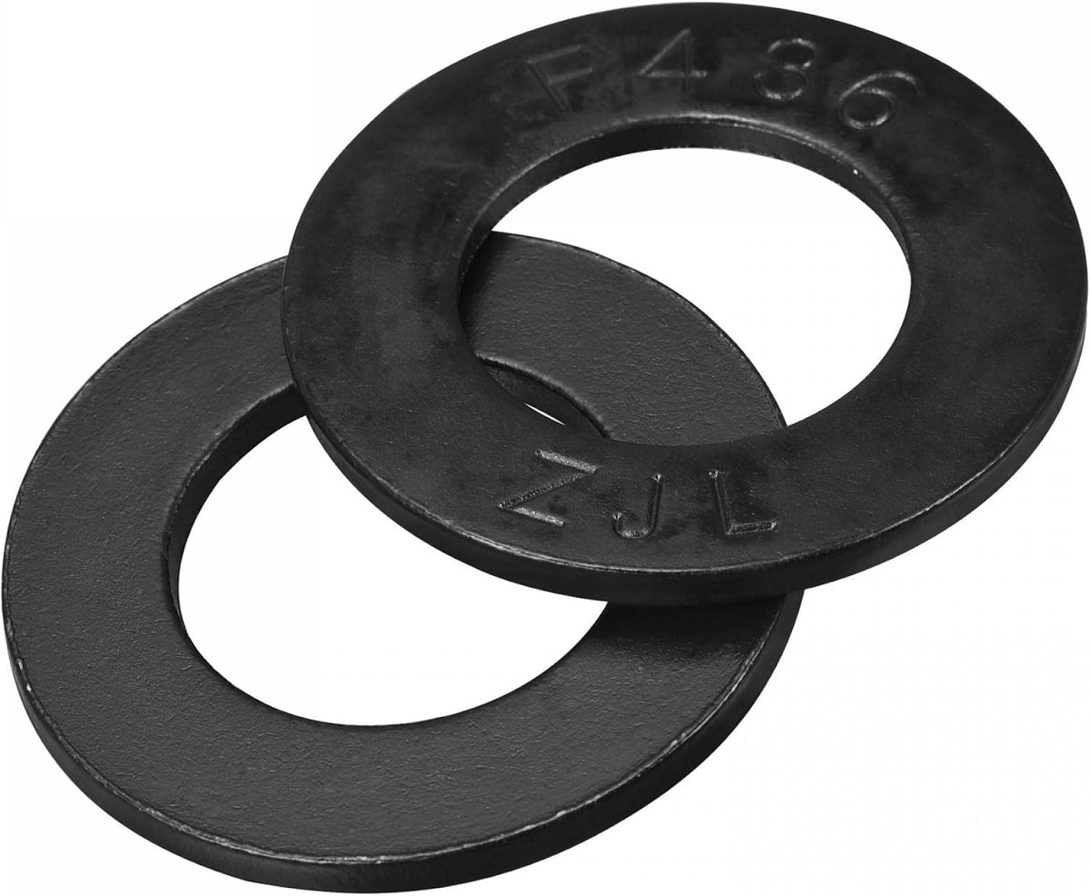 1-1/8-Inch Flat Washer, Alloy Steel Black Oxide Finish Pack of 10